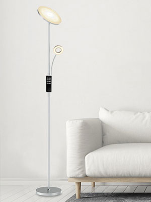 Dimmable floor lamp