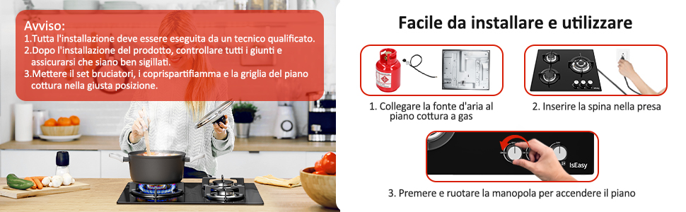 il prodotto è progettato per essere utilizzato in cucina.