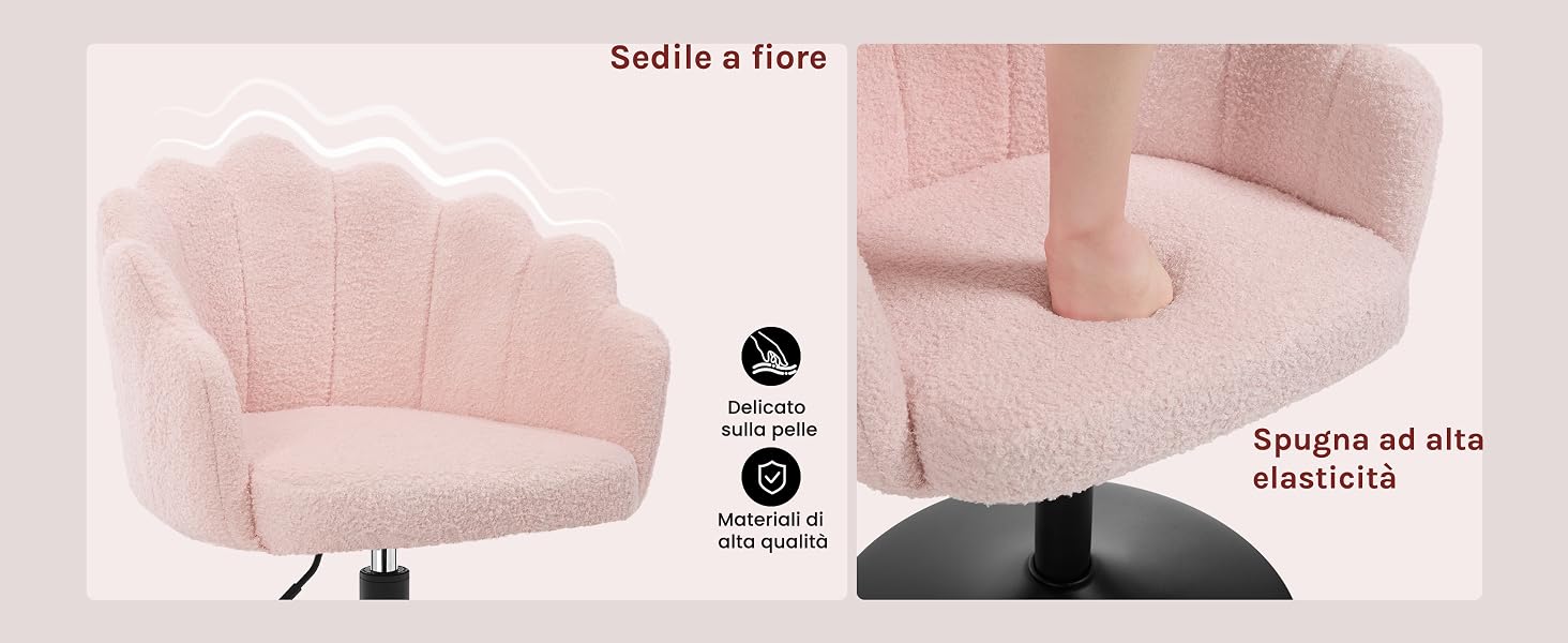 Sgabello da trucco