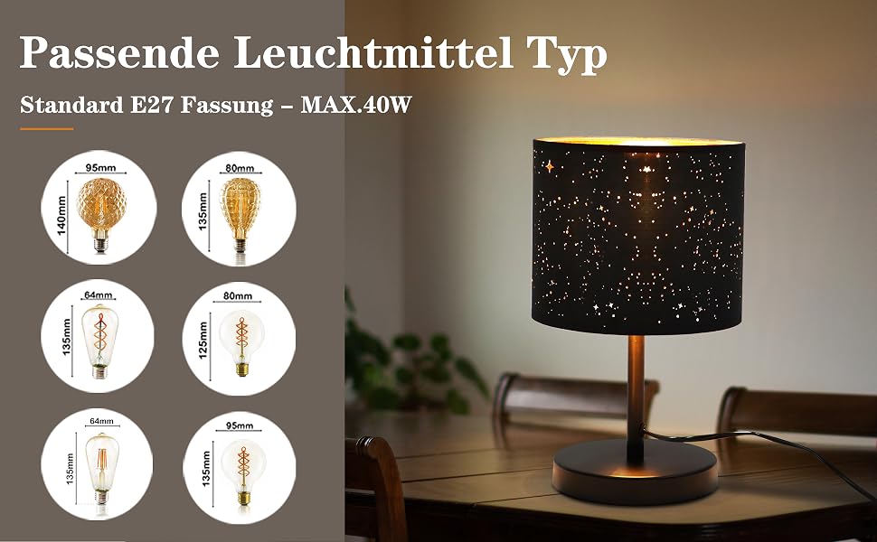 Lampe de table ZMH
