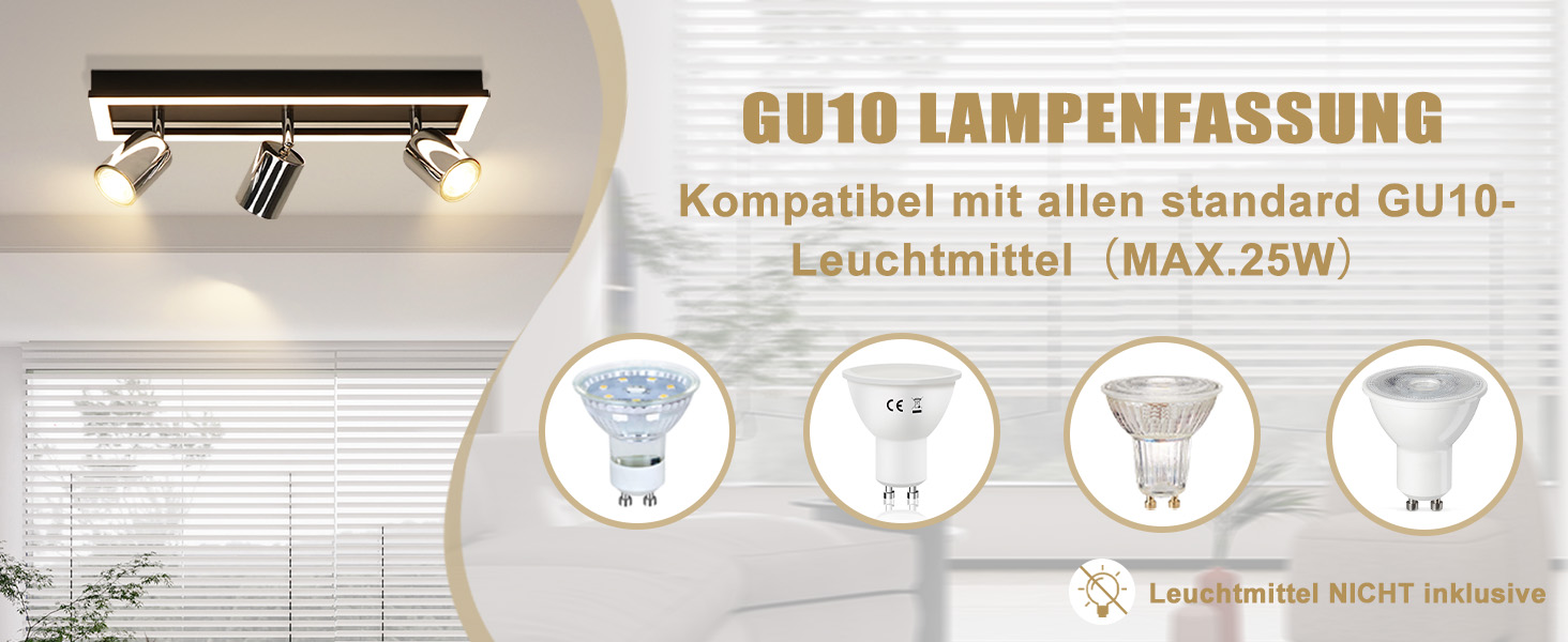 Spot de plafond GU10