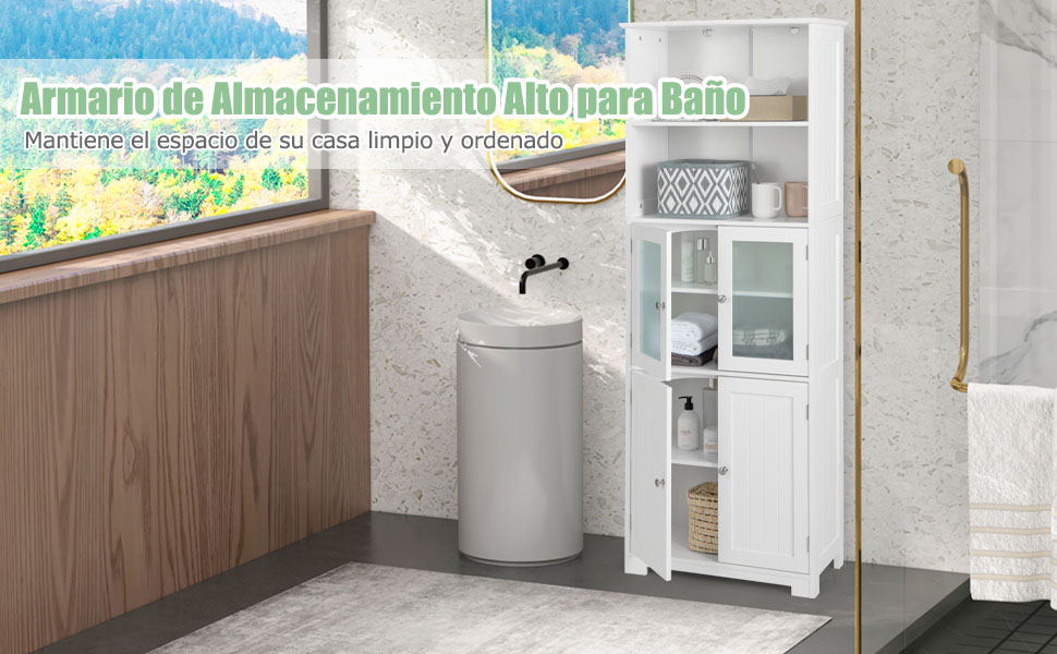 Armario Alto de Baño