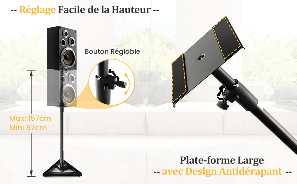 Supports pour Enceintes