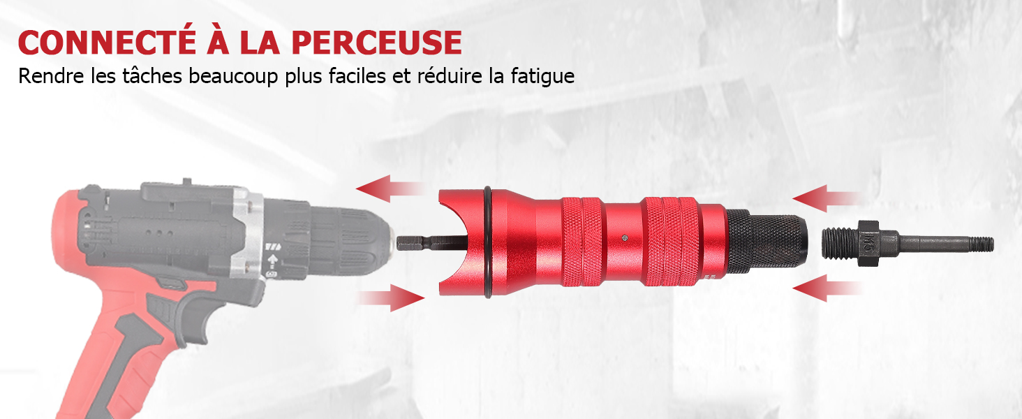 Adaptateur Riveteuse Électrique