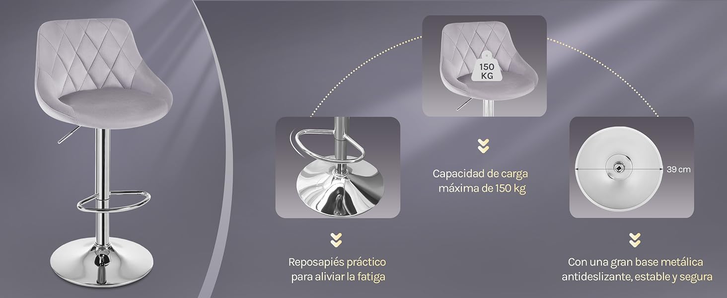 el producto está diseñado para usarse en el diseño de la silla