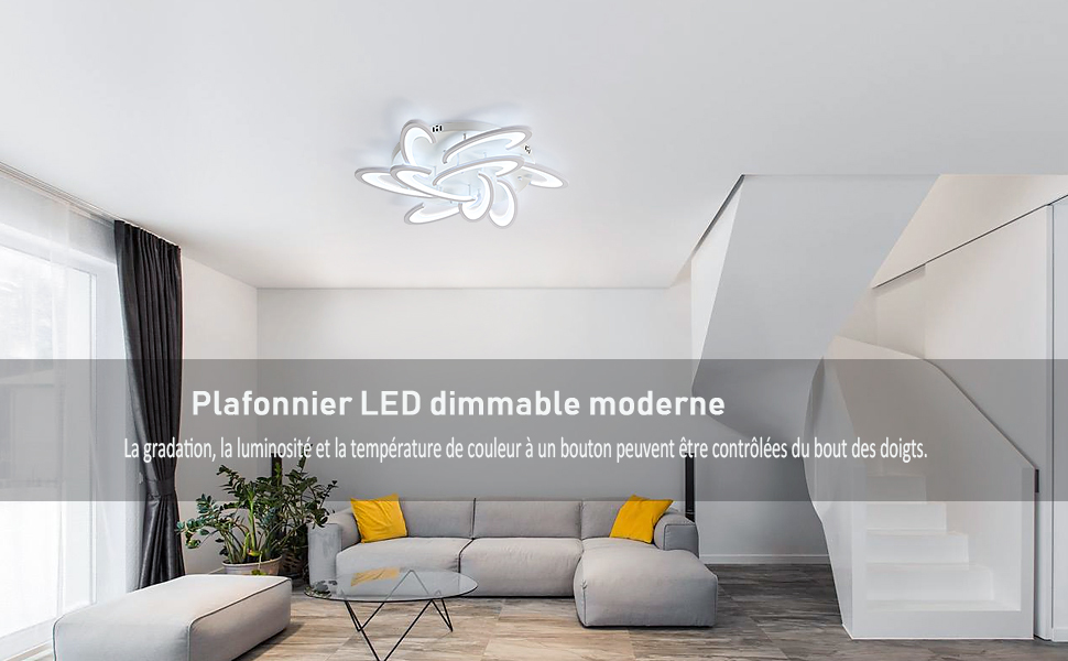 Dimmbare LED-Deckenleuchte