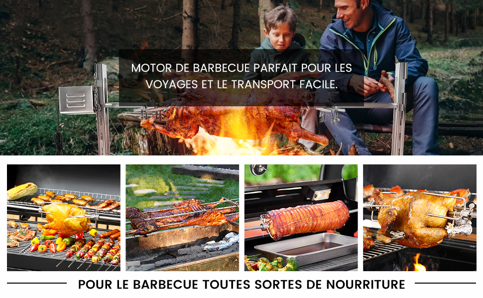motore per barbecue