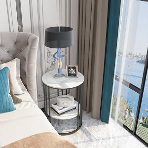 table salon marbre