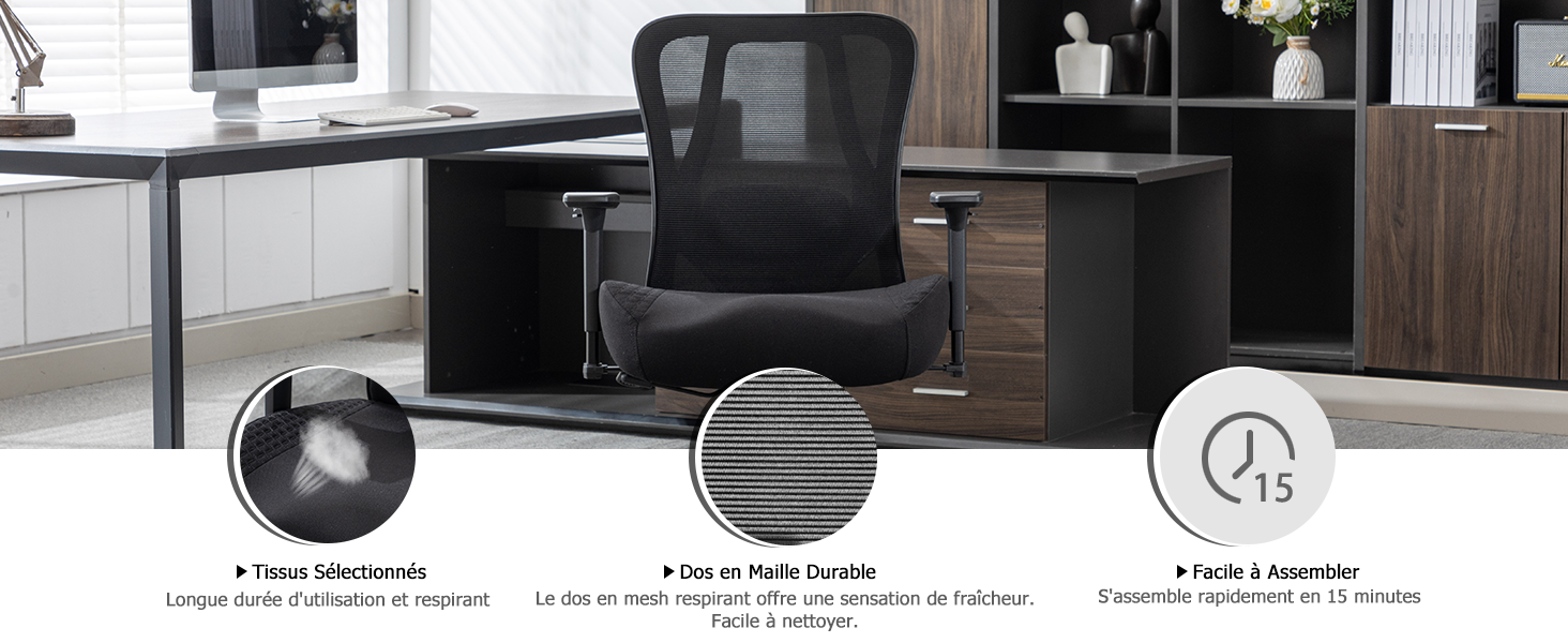 Chaise Bureau Ergonomique 2