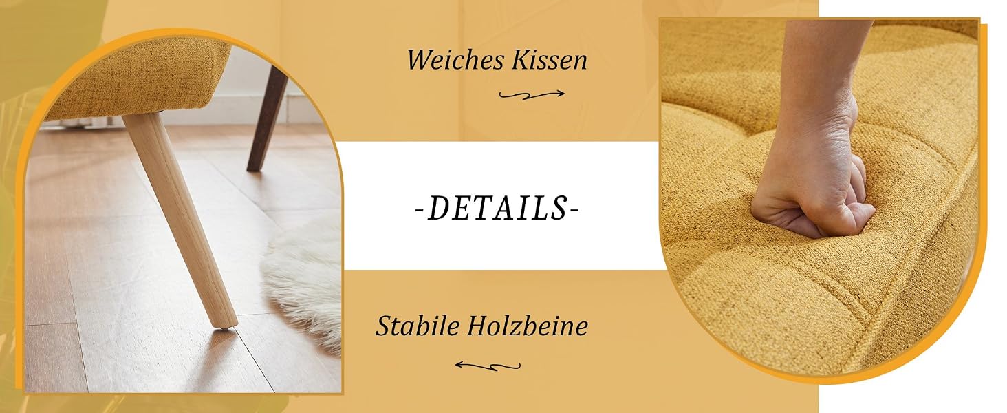 Der Text lautet „DETAILS“. Teilansicht einer goldfarbenen Oberfläche oder eines goldfarbenen Materials mit Textüberlagerung.
