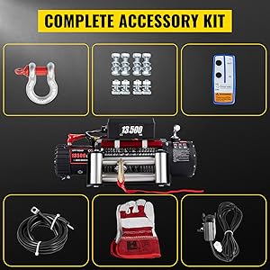 treuil 12v télécommande sans fil