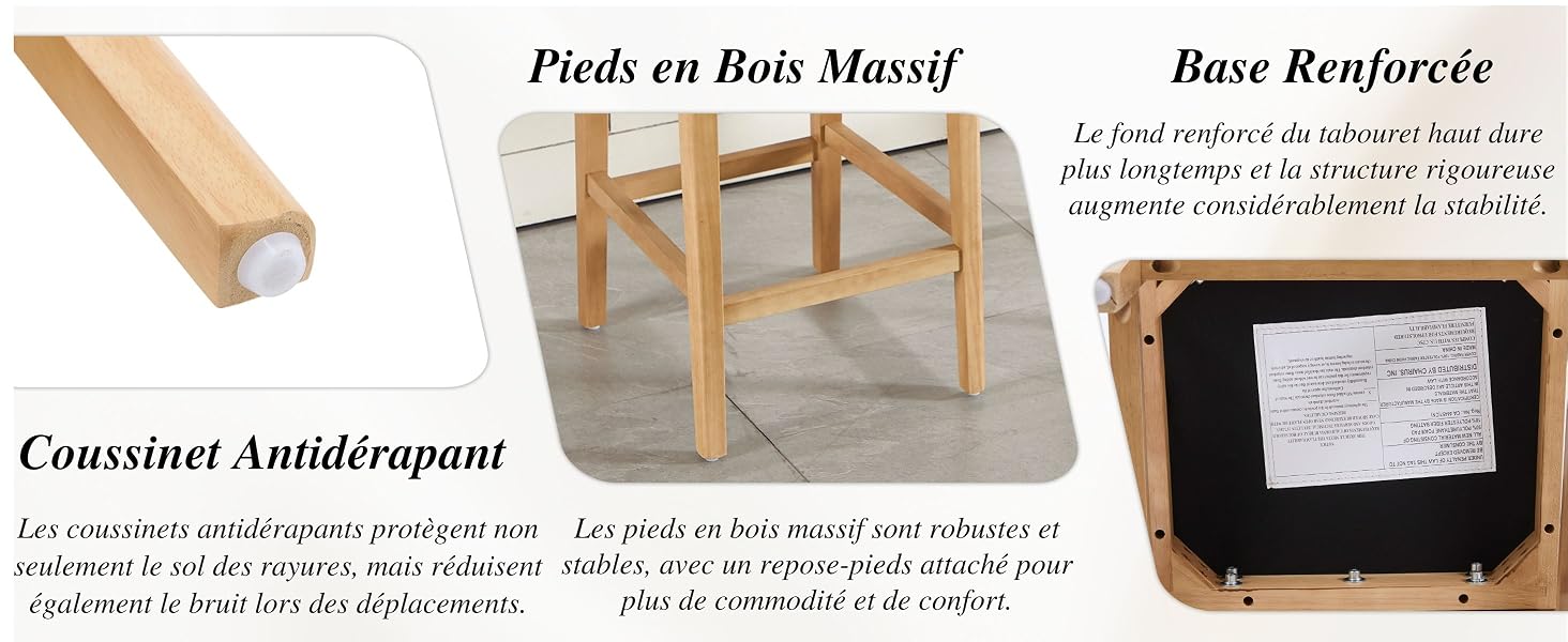 Chaises Bar Cuisine