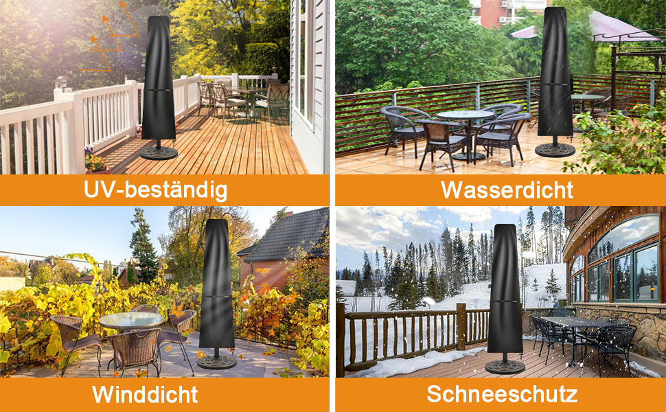 Sonnenschirm schutzhülle
