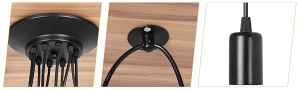 Spinne Kronleuchter DIY Deckenleuchte Lampe Kopf Deckenleuchte Halter Retro Industry Ceiling Light 