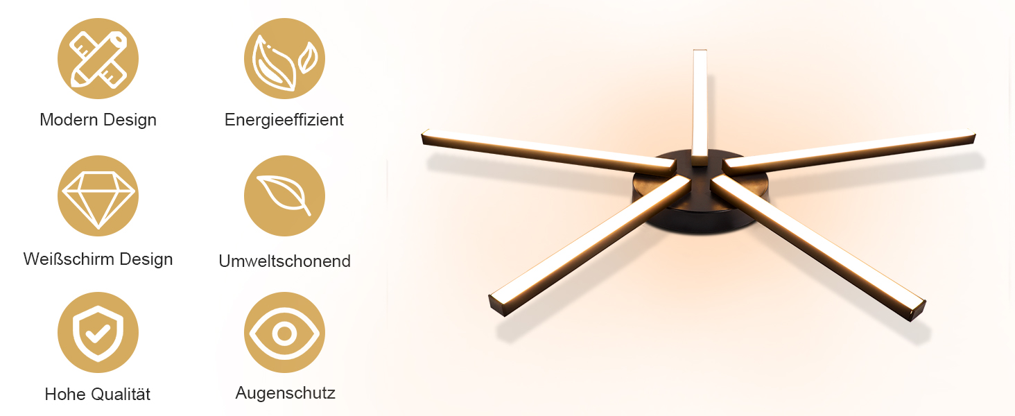 wohnzimmer lampe deckenlampe