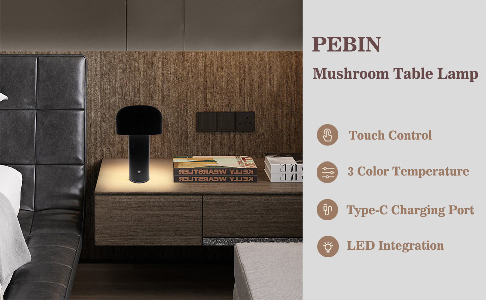 mushroom table lamp