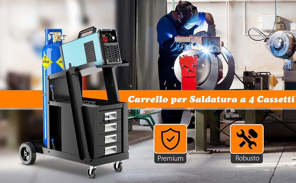 Carrello Porta Saldatrice