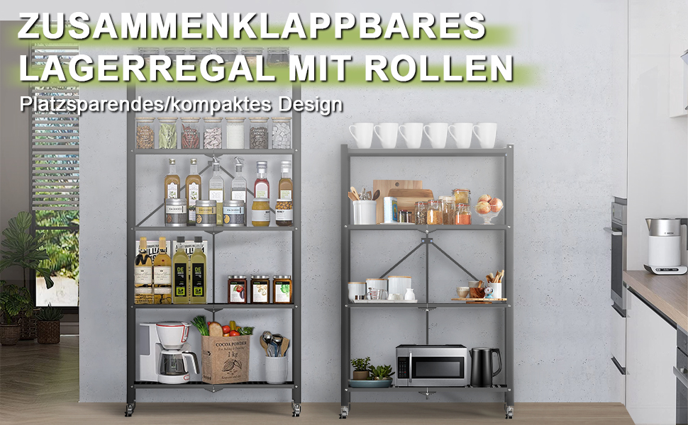küchenregal stehend