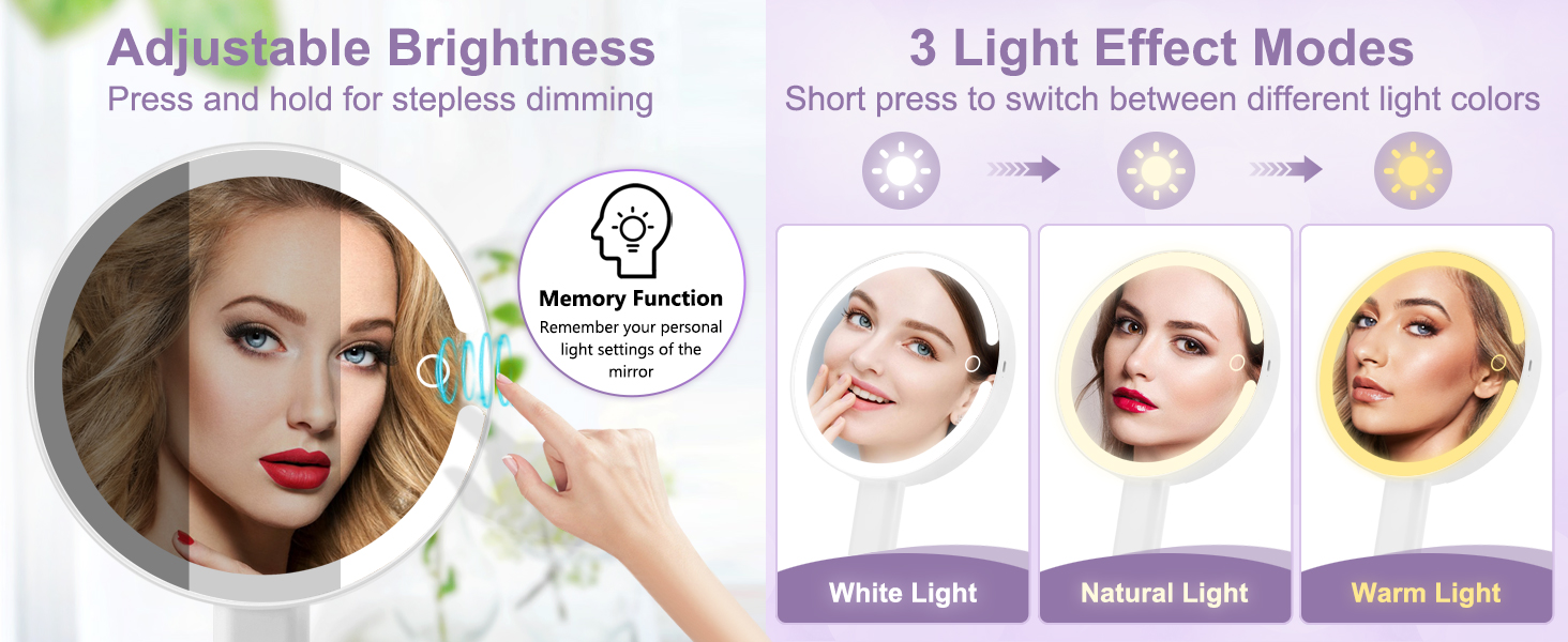 makeup mirror with lights