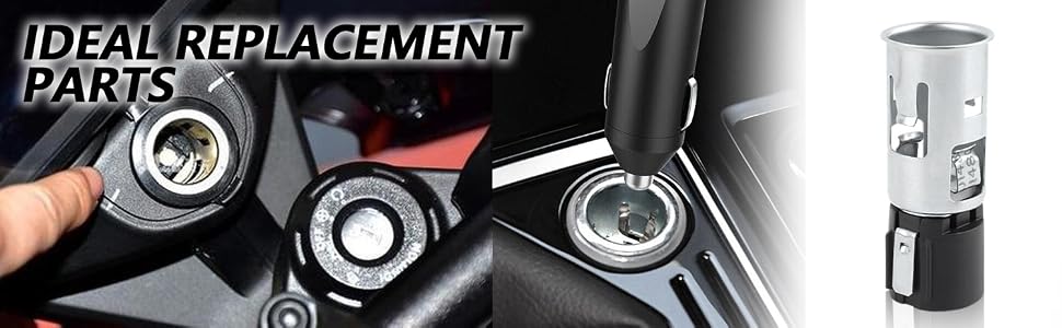 Presa accendisigari 12V OEM#56457 con strumento di rimozione