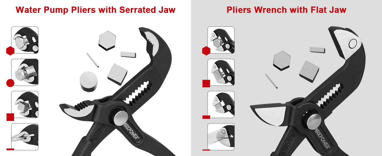Pliers Wrench Set