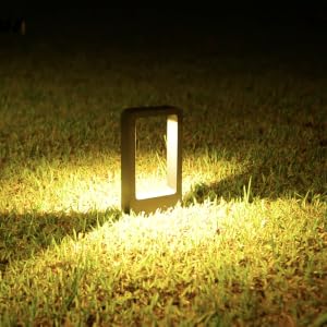 chemin Poteau applique de terrasse Poteau Patio Lumiere Paysage à piquer Jardin au Sol avec piquet  