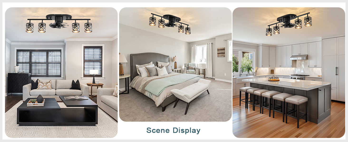 farmhouse ceiling fan