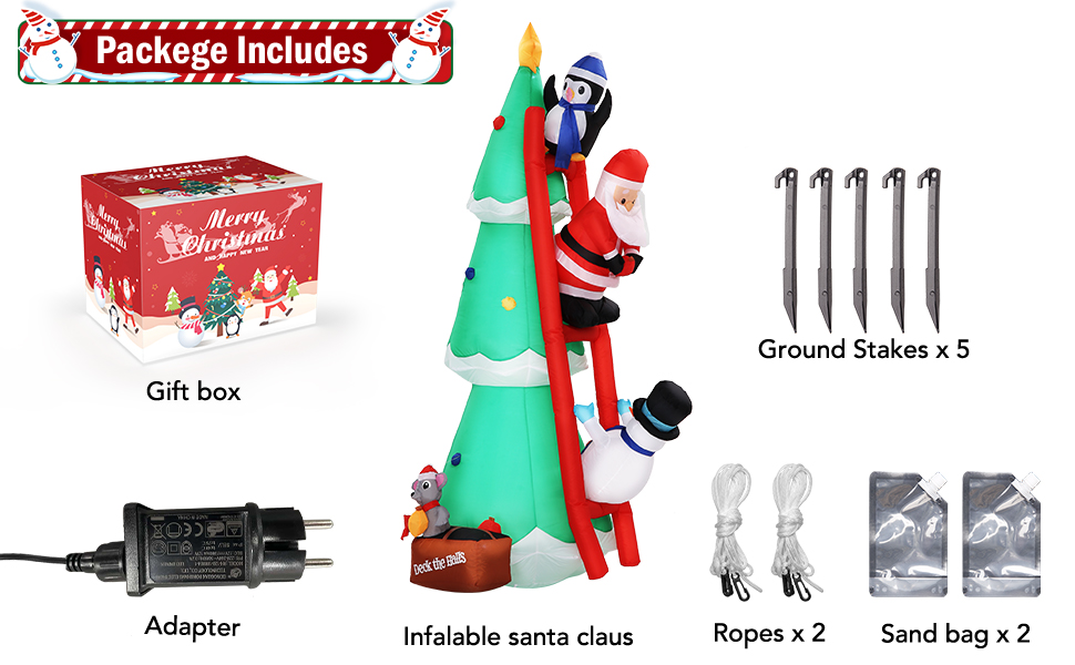 Décorations de Noël XXL