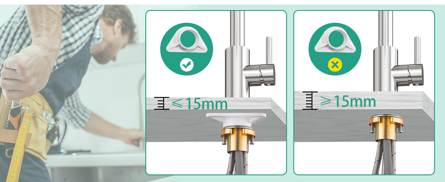 DAYONE Kitchen Taps with Pull Out Spray