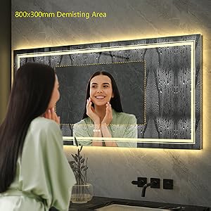 miroir de salle de bain led defigging
