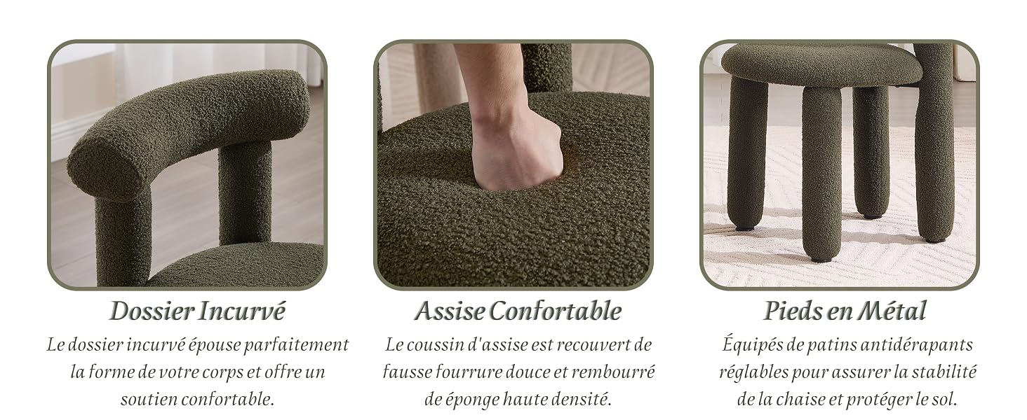 Démonstration en trois panneaux de poignées texturées montrant la pression appliquée et les modèles de préhension en matériau industriel gris.