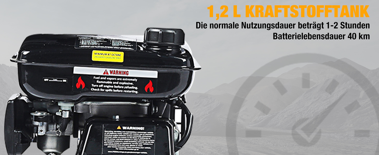 1,2 L Kraftstofftank