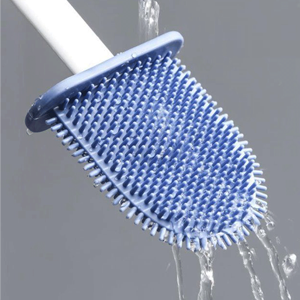 Escobilla de baño de silicona duradera
