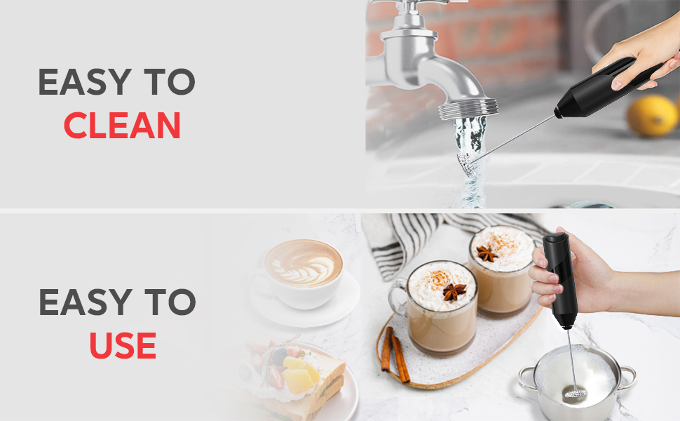 Facile à nettoyer et à utiliser