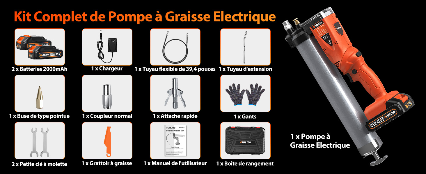 Pompe à Graisse Electrique