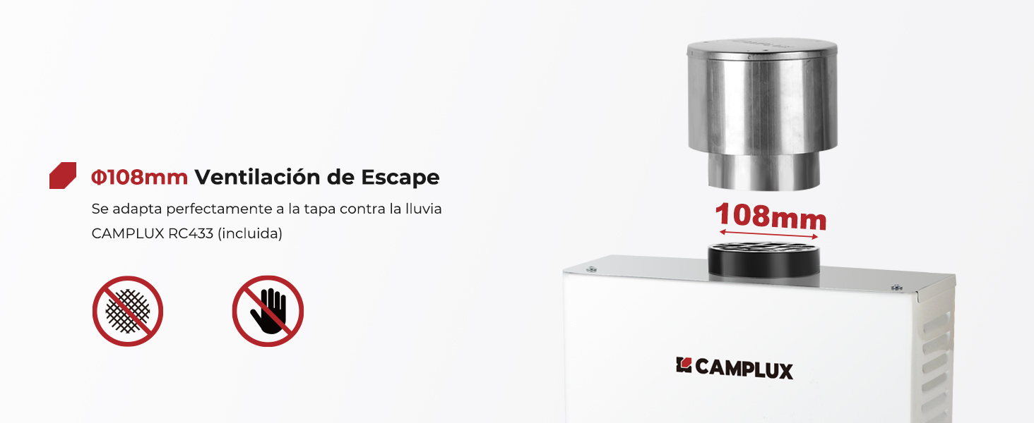 Tubo de ventilación