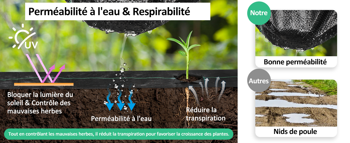 toile de paillage paillage jardin