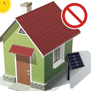 Guirlande lumineuse d'extérieur étanche avec modes scintillants pour jardin