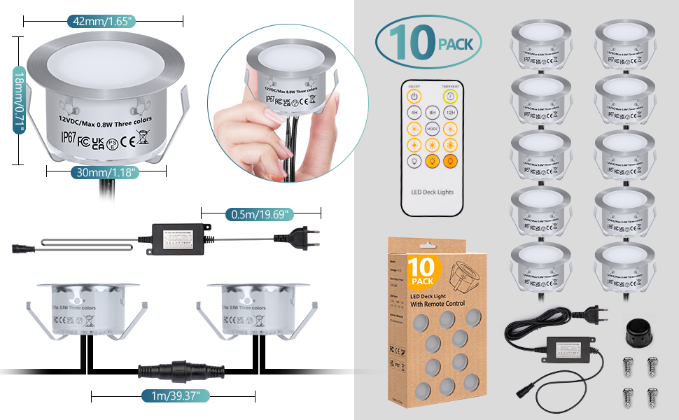 , le nouveau pack de 10 ampoules LED