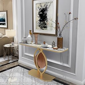 table console marbre