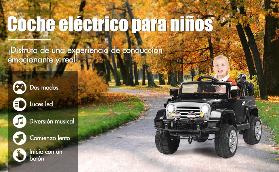 Coche electico Jeep 12V