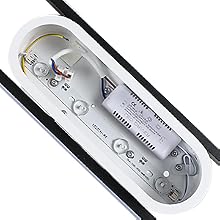 plafón led techo moderno