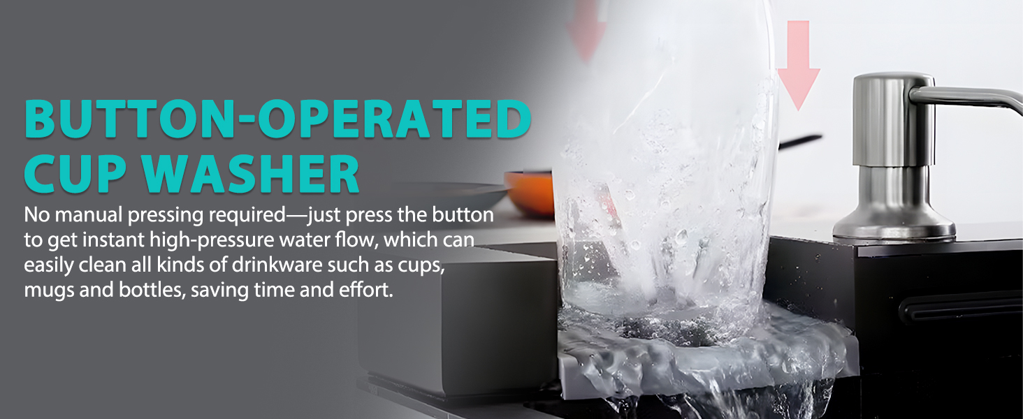 Smart Waterfall Kitchen Sink