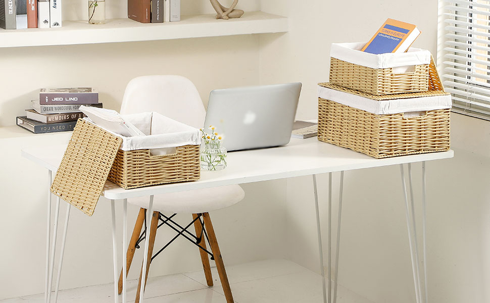 Decorative Floor Basket for Home Decor