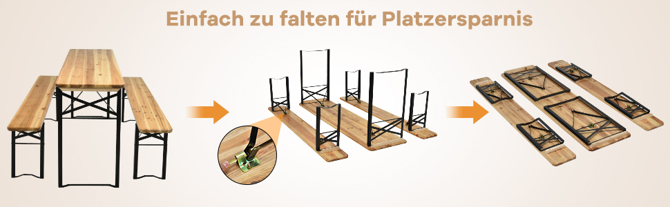 Bierzeltgarnitur 