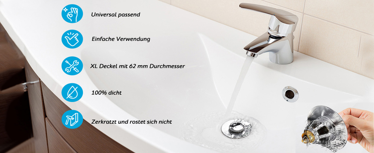 Basin Sink Stopper