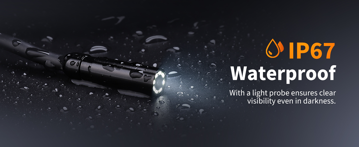 Endoscope Camera with Light