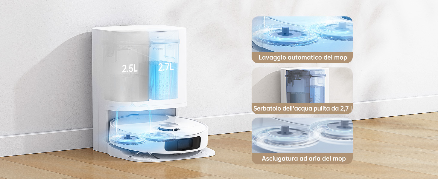 DREAME L10 Prime Robot Aspirapolvere