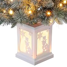 Base lumineuse bonhomme de neige