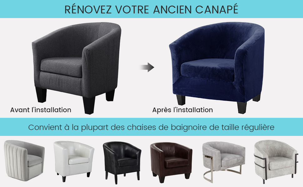 Housse de Fauteille Extensible
